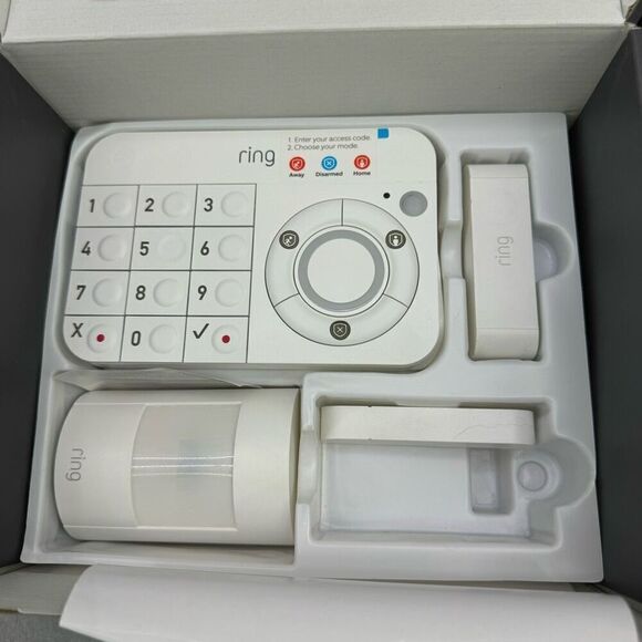 Ring Security System Bundle Motion Detector Solar Panel Install Acessories + Mor - Picture 11 of 15